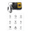 DCB112 EU Plug Fast Charger for  21V Batteries Quick Charging Dock Replacement for  Battery 4