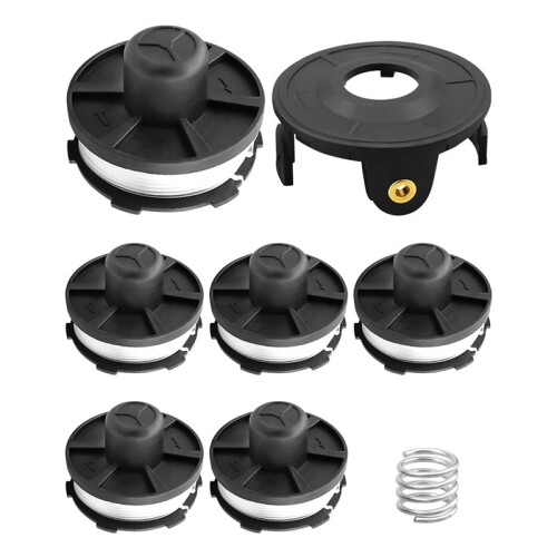 195858-1 String Trimmer   for  Weed Wacker Attachment, 0.065" 27Ft Spool, Replace 196146-9, 6PCS