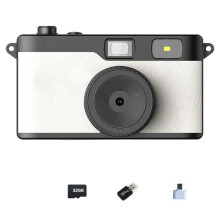 13MP Retro Vintage Screenless Digital Camera with LED Flash for Vlog Photography for Camping Photo Flash
