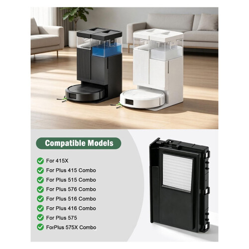 Replacement Filter Kit for   415X, 415/515/575/575X - High-Efficiency Vacuum Cleaner Parts 1
