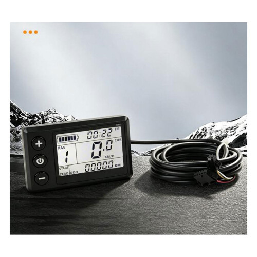 S866-2 LCD Meter 24V 36V 48V Electric Bicycle Display Panel with Ordinary Connector for E-Bike Modification 2