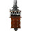 2pcs Push Pull Guitar Pots Short 15mm Split Shaft A250K Audio Taper Potentiometers 5