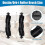 Dustin/Ultravision Replacement Roller Brush Set - 2 Anti- Main Brushes + 1 Cleaning Tool for BObsweep 6