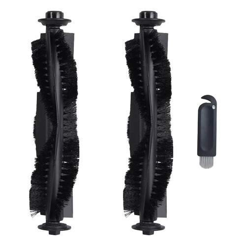 Dustin/Ultravision Replacement Roller Brush Set - 2 Anti- Main Brushes + 1 Cleaning Tool for BObsweep 1