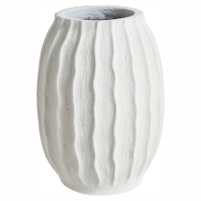Plant Pot LUNGAU 35 cm White