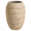 Beliani Plant Pot RHEINTAL 40 cm Beige 1