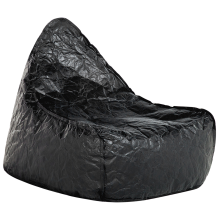 Bean Bag Cover DROP 63 cm 75 cm Black