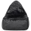 Beliani Bean Bag Cover DROP 63 cm 75 cm Black 4