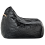 Beliani Bean Bag Cover DROP 63 cm 75 cm Black 5