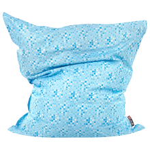 Bean Bag Cover FUZZY 140 cm 180 cm Blue