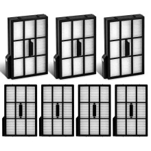 7 Pack HEPA Filters Replacement for  Omni E28 Omni E25 Robot Vacuum Cleaner, Replacement Vacuum Filters Accessories