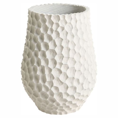 Beliani Plant Pot PILLERSEE 34 cm White