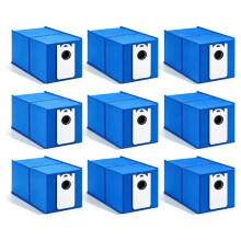 Lot de 9 Sacs à Poussière pour Aspirateurs Robots Autovideurs pour Bobsweep Dustin&Orb-I - Pièces de Rechange - Sacs à Poussière pour Aspirateur