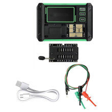 -AR1 Transistor Tester LCD Digital Multimeter MOS Field-Effect Triode Resistance Meter Electronic Component Testing