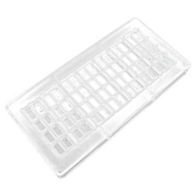 Break Apart Chocolate Bar Mold, DIY Homemade Candy Pastry Baking Mould for Confectionery Making & Cake Decoration