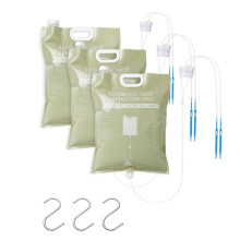 Lot de 3 Sacs D'Irrigation Goutte à Goutte Automatiques pour Plantes - Système D'Arrosage Facile de 6,5 L pour Pots de Jardin et Plantes Vertes