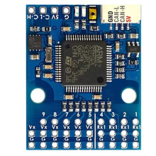 Matek CAN-L4-PWM AP_PERIPH DroneCAN to PWM Converter - Seamlessly Integrate Peripherals for Enhanced Flight Control