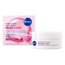 NIVEA Rose Care Moisturising Gel Cream, 50 ml
