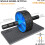 Amonax Convertible Ab Wheel Roller with Large Knee Mat for Core Abs Rollout 5