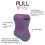 Maru Maru Swimming Pull Buoy (Blue/Pink) Ages 14+ 2