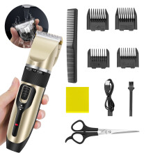 Cordless Hair Trimmer Hair Clippers, Hair Clippers Trimmers Pro Lightweight Haircutting Kit Salon Barbers Supplies Set Kit