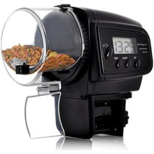 Automatic Aquarium Fish Feeder with LCD Display (Anti-Interference Design), Aquarium Supplies, Gift for Fish Keepers, Tank Accessories