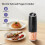 2Pcs Electric Salt Pepper Grinders Set Automatic Gravity USB-C Rechargeable LED Ceramic Adjustable Coarseness Kitchen Table BBQ Catering Gift for Home 6