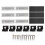 12pcs Solar Panel Bracket Aluminum PV Rail Fastening Module Trapezoidal Roof Mount Solar Rail End 2
