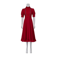 (L) Pearl Inspired Gothic Dress Puff Sleeve Character Roleplay Clothing