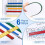 Magnetic -Stitch Pattern Holder (with Color Ruler and Magnifying Ruler) -A Pattern Stand for Embroidery Enthusiasts 3
