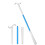 35.5 Inch Long Handled Shoe Horn, Dressing Stick, Sock Remover Aid Helper - Versatile, Adjustable Dressing Aid 1