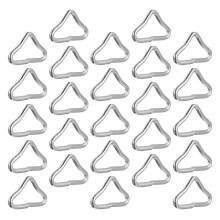 100pcs Trampoline Triangle Buckle Replacement Triangle Carabine Buckle Replacement Trampoline Accessories