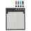 Breadboard,3220 Tie Points  Solderless Breadboard ZY 208 Circuit,Testing Board Jumpers Power Supply Potentiometer 2
