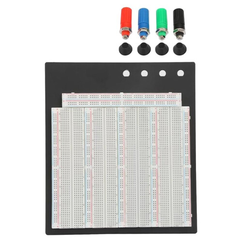 Breadboard,3220 Tie Points  Solderless Breadboard ZY 208 Circuit,Testing Board Jumpers Power Supply Potentiometer 1