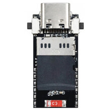 Carte de Développement LCD ESP32-S3, Écran 0,96 Pouce, ST7789, Résolution TV 160x80, Port , QST LVGL, Sans Carte