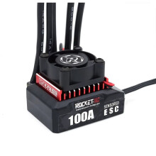 Rocket RC Sensored Brushless ESC 100A 2-3S Electric Speed Controller for 1/10 RC Drift Car 380/390/540 Brushless Motors
