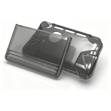 For AYN Thor Protective Case Dual Screen Handheld Protective Cover with Transparent Integrated Soft Handle