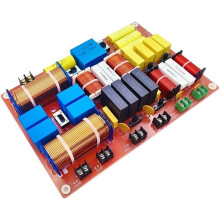 6-Way HiFi Audio Crossover 700W 2 High 2 Mid 2 Low Adjustable Speaker Frequency Divider