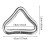 100pcs Trampoline Triangle Buckle Replacement Triangle Carabine Buckle Replacement Trampoline Accessories 9