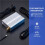 2 Pezzi/ Trasmettitore e Ricevitore Wireless USB da 3 , 433 MHz, 500 MW per Kit Modulo RF (SV653 + Antenna A Ventosa) 4