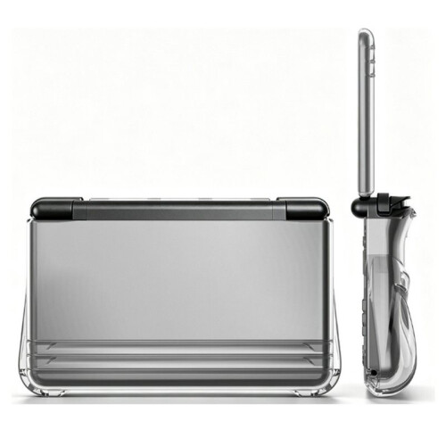 For AYN Thor Protective Case Dual Screen Handheld Protective Cover with Transparent Integrated Soft Handle 1