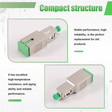 For APC SC Fiber Optic Attenuator 2PCS, Single-Mode, SC Male to SC Female Connector, 15dB