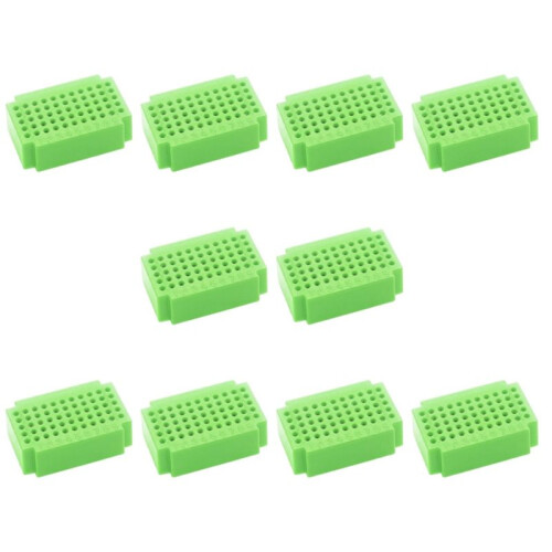ZY55  Bread Board 55 Points Solderless PCB Board for  Raspberry Pi Prototyping Circuit Testing C