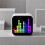 Pixel Display Speaker with Lyrics Display  App Control Desktop Clock and E-Sports Atmosphere Room Decor 1