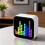 Pixel Display Speaker with Lyrics Display  App Control Desktop Clock and E-Sports Atmosphere Room Decor 5