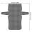 7pcs Plastic Grid Embroidery Canvas Net for Preformed Bags, Black Plastic Canvas Mesh for DIY Storage Baskets 10