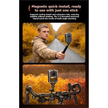 Camerakooi voor voor Osmo 360 I/II, Beschermend Frame van Aluminiumlegering, Snelkoppelingsbevestiging, Behuizing voor Actiecamera'S