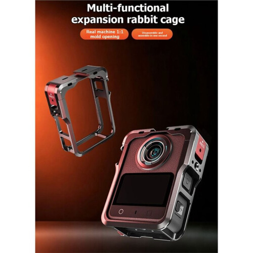 Camera Cage for  OSMO 360 I/II Aluminum Alloy Protective Frame Quick Release Mount Housing Action Camera Rig 2