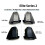 For  Elite Series 2 Controller LT RT Key Repair for Elite Second Generation Shoulder Key  Button Parts Black 3