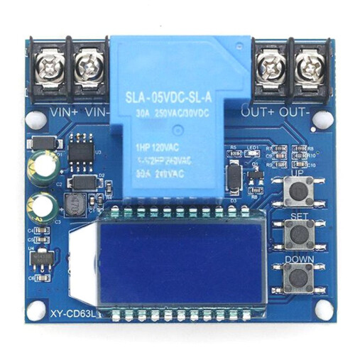 30A Battery Charging Control Module, Full Power Off  Voltage Protection Board, Under Voltage Power Loss Protector 1